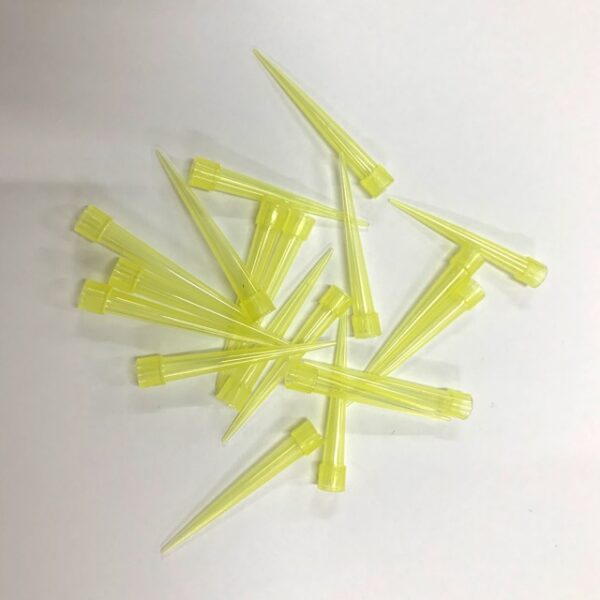 Pippette tips, yellow